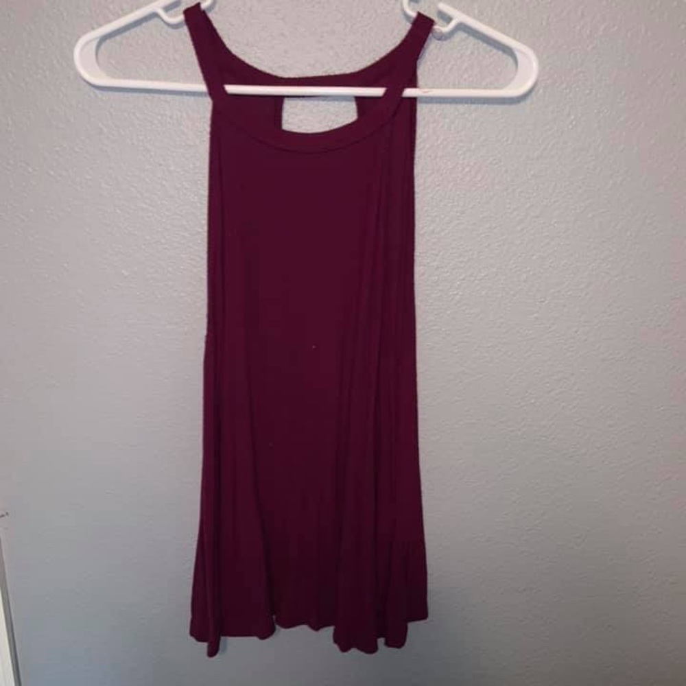 Dark purple tank